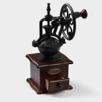 Кофемолка ручная Доляна &laquo;Мастер&raquo;, 26&times;11&times;11 см, цвет тёмное дерево