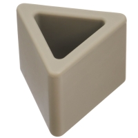 Развивающая игрушка - сортер &laquo;Изучаем фигуры&raquo;, пищевой силикон, цвет бежевый, Mum&Baby