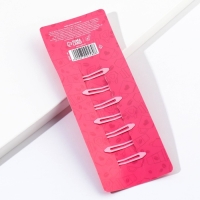 Заколки для волос &laquo;Girl in trend&raquo;, 7 шт, 5 х 1 х 0,1см