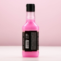 Гель для душа во флаконе виски Keep calm and think pink, 250 мл, аромат розового вина, Новый Год