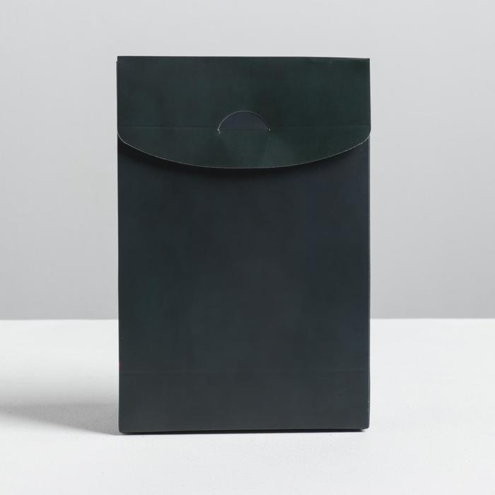 Коробка подарочная новогодняя складная &laquo;С Новым годом!&raquo;, 15 х 7 х 22 см, Новый год