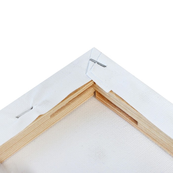 Холст на подрамнике, хлопок 100%, 1,6 х 70 х 90 см, акриловый грунт, мелкозернистый, 280 г/м&sup2;