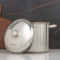 Кастрюля &laquo;Гретта&raquo;, 7,3 л, d=22 см, капсульное дно, индукция