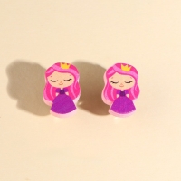 Бижутерия &laquo;Самя милая&raquo; набор для девочек: серьги клипсы и кольцо, 6 х 9 см