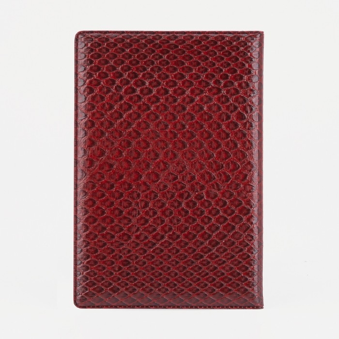 Обложка для паспорта, цвет красный