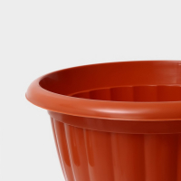 Кашпо уличное на ножке высокий &laquo;Жасмин&raquo;, 18 л, цвет коричневый