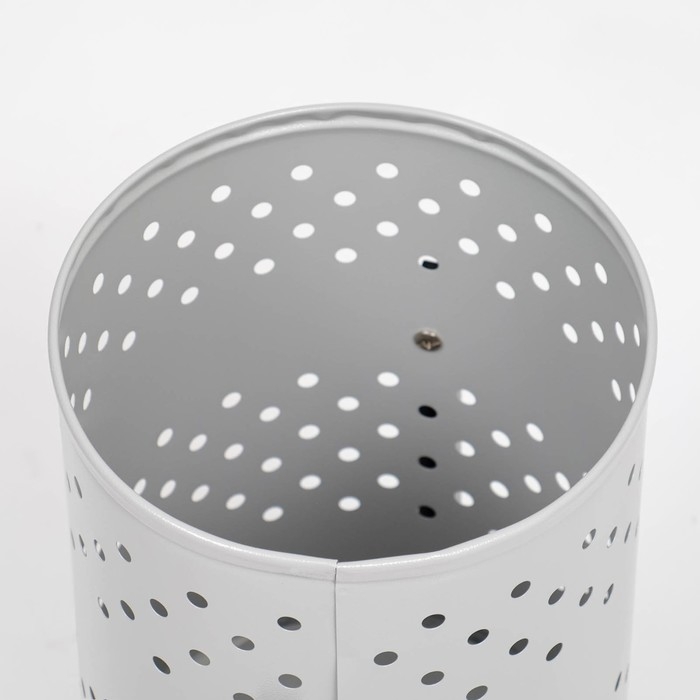 Урна уличная &laquo;Уралочка&raquo; 21 л, 32 х 50 х 26,5 см, серая, бак 0,6 мм