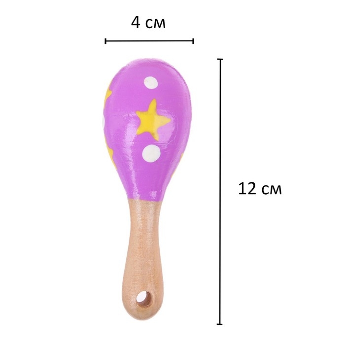 Маракас &laquo;Мини&raquo;, МИКС, длина: 12 см