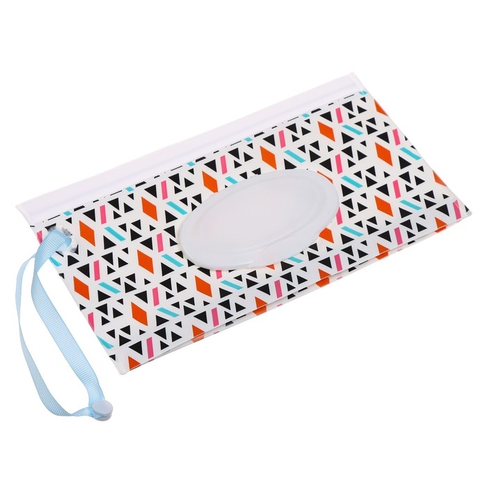 Контейнер для салфеток с петелькой &laquo;Абстракция&raquo;, цвет МИКС