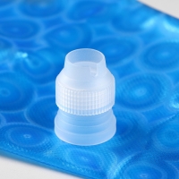 Набор кондитерский Доляна &laquo;Хоста&raquo;, 8 предметов: 6 насадок, адаптер, мешок кондитерский 31&times;17 см