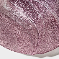 Салатник стеклянный &laquo;Драхна&raquo;, d=33 см, цвет бордовый