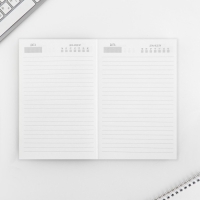 Ежедневник А5, 160 л. Мягкая обложка &laquo;Аниме парень&raquo;