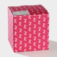 Сахарница Доляна &laquo;Зайка&raquo;, 650 мл, цвет голубой