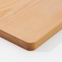 Доска разделочная Доляна, 30&times;19,5&times;2 см, покрыта маслом, цельный массив, берёза