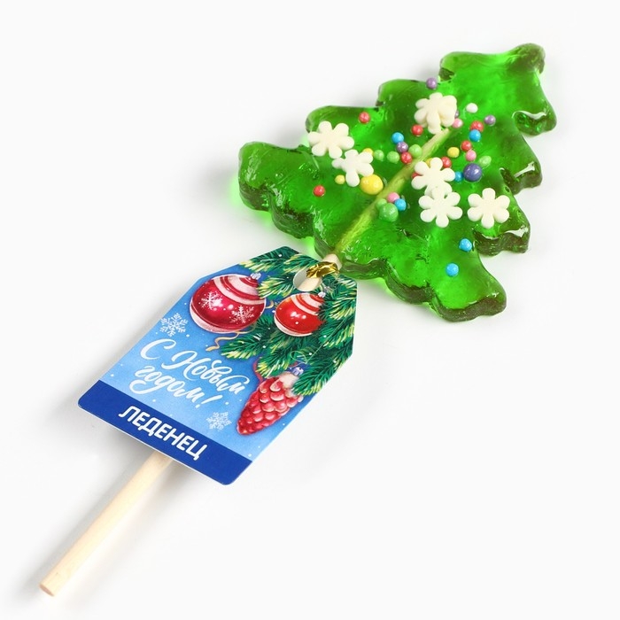 Новый год! Леденец на палочке, с посыпкой &laquo;Совестские игрушки&raquo;, 25 г