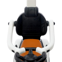 Толокар-каталка &laquo;Купе&raquo;, с родительской ручкой, свет, звук, цвет белый