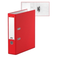 Папка&ndash;регистратор А4, корешок 70 мм, ErichKrause Granite, с арочным механизмом, красная, до 450 листов