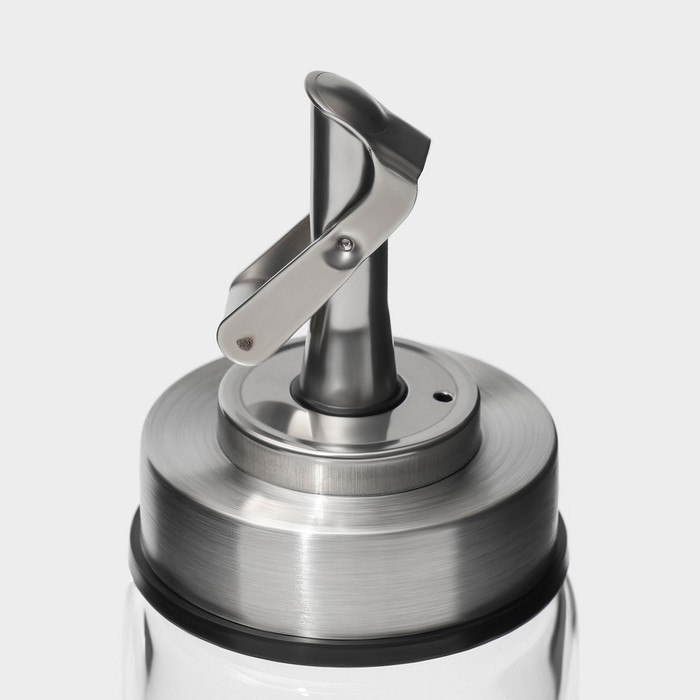 Бутылка стеклянная для соусов и масла с мерной шкалой Magistro &laquo;Мист&raquo;, 200 мл, 5,5&times;17,5 см