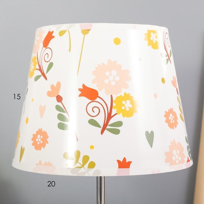 Настольная лампа "Аэлита" E14 15Вт белый 20х20х30 см RISALUX