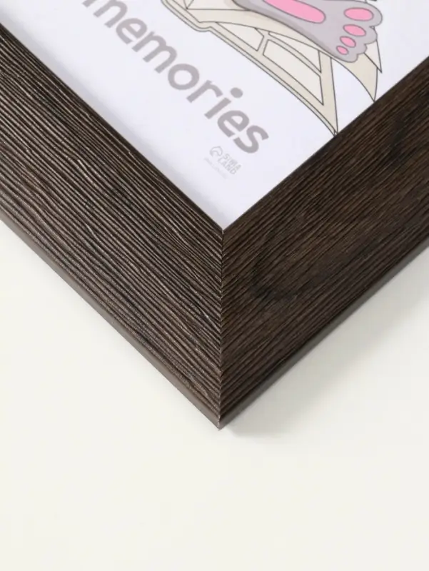 Фоторамка для фото 15х21 см "Luxe Elegance" пластик, коричневый, (пластик экран)