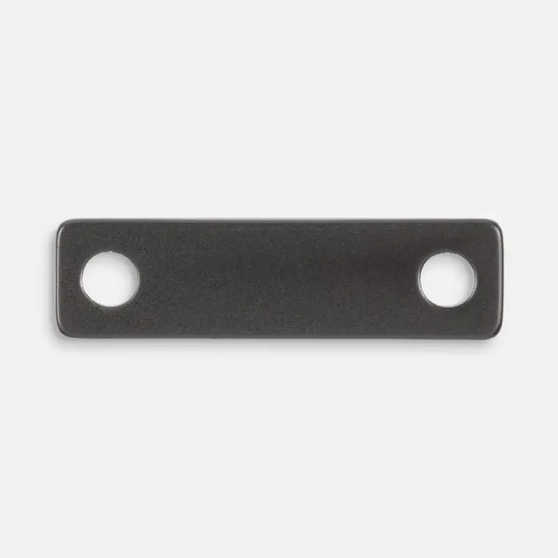 Шильдик металлический Alfa Liten, серый металлик