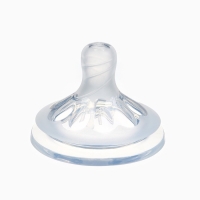 Соска на бутылочку M&B Natural, антиколиковая, от 6 мес.(Х), широкое горло &Oslash;50 мм., быстрый поток, для густого питания