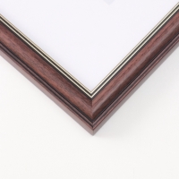 Фоторамка пластик "МИРАМ" 21х29,7 см (A4), коричневый