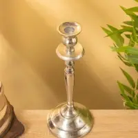 Подсвечник "Великолепный век" алюминий 13х13х33 см