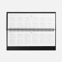 Планинг Faro, датированный, черный