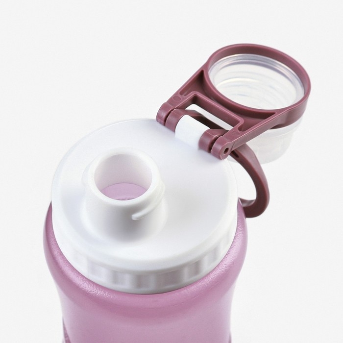 Бутылка для воды спортивная, 500 мл, 20.2 х 7.5 х 6.7 см, микс