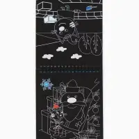 Альбом гравюр "Новый год", 8 гравюр, цветной фон, Три кота