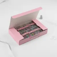 Булавки портновские, 35 мм, 80 шт., разноцветные