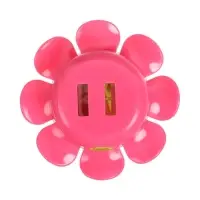 Набор точилок, 4 штуки с контейнером &laquo;Ромашка-смайл&raquo;, МИКС