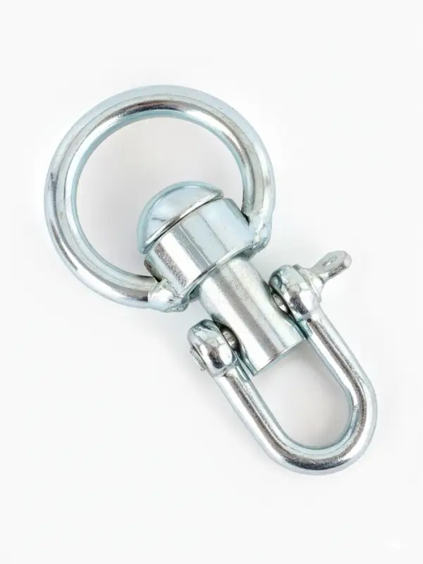 Вертлюг большой с кольцом (длина-9 см, ширина-4.5 см) 10 шт.