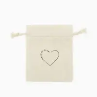 Мешочек подарочный &laquo;Нежность лён&raquo;, 10&times;12 см, бежевый