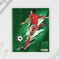 Тетрадь в клетку, 48 л., А5, на скрепке, блок №1 &laquo;Спорт&raquo; МИКС