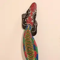 Панно настенное "Геккон африканский" 14х1х100 см