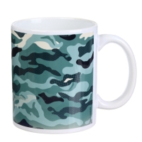 Кружка керамическая с сублимацией Дорого внимание &laquo;Камуфляж. 23 февраля&raquo;, 320 мл