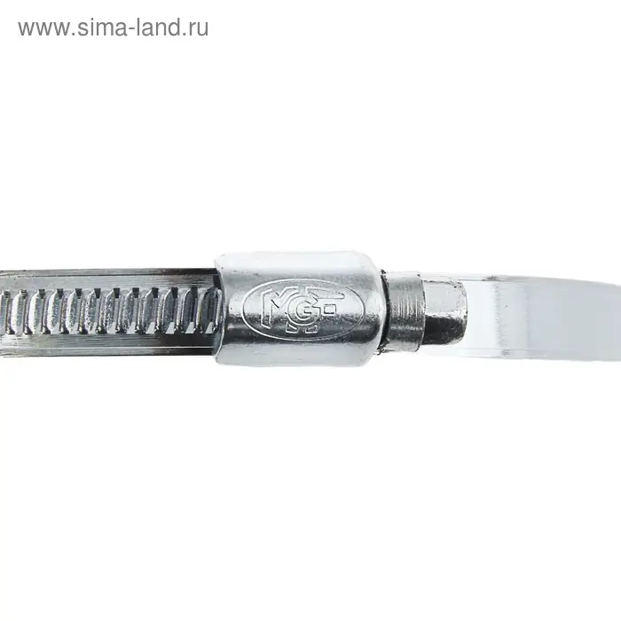 Хомут червячный MGF, диаметр 140-160 мм, ширина ленты 9 мм, оцинкованный