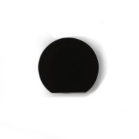 Ручка-кнопка CAPPIO RK147, d=26 мм, цвет черный, 8 шт.