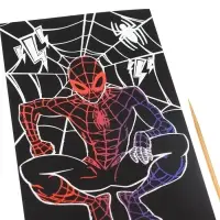 Гравюра детская &laquo;Человек-паук&raquo;, набор 2 шт, 10 х 15 см