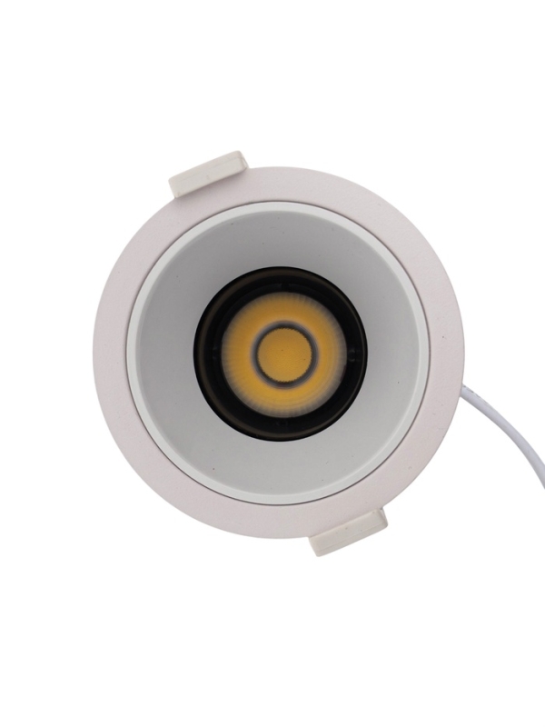 Светильник светодиодный встраиваемый, поворотный, 6Вт, 4000К, с драйвером, D75, белый