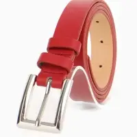 Ремень жен 04-01-02-01, Март2506, 2,3*0,3*110 см, без винта, пряж металл, 1 прокол,