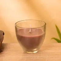 Свеча ароматическая в стакане "SCENTED CANDLE" 100 гр, сидр+шалфей