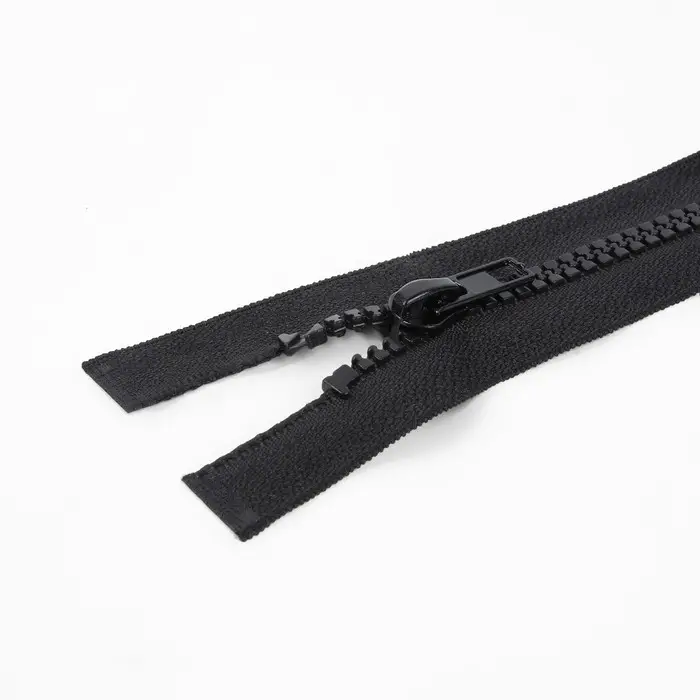 Молния &laquo;Трактор&raquo;, №5, разъёмная, замок автомат, 60 см, чёрная