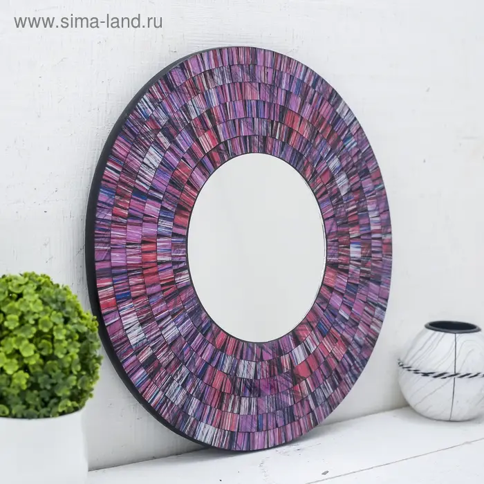 Панно зеркальное "Радость" 30х1х30 см