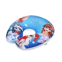 Подушка для путешествий антистресс &laquo;Волшебного Нового года&raquo;, синий