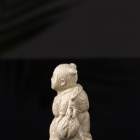 Набор фигур "Нэцкэ" 20х10х7 см, бежевый