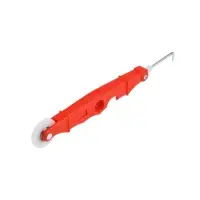 Ролик для закатки шнура ТУНДРА, с крюком, 1 шт