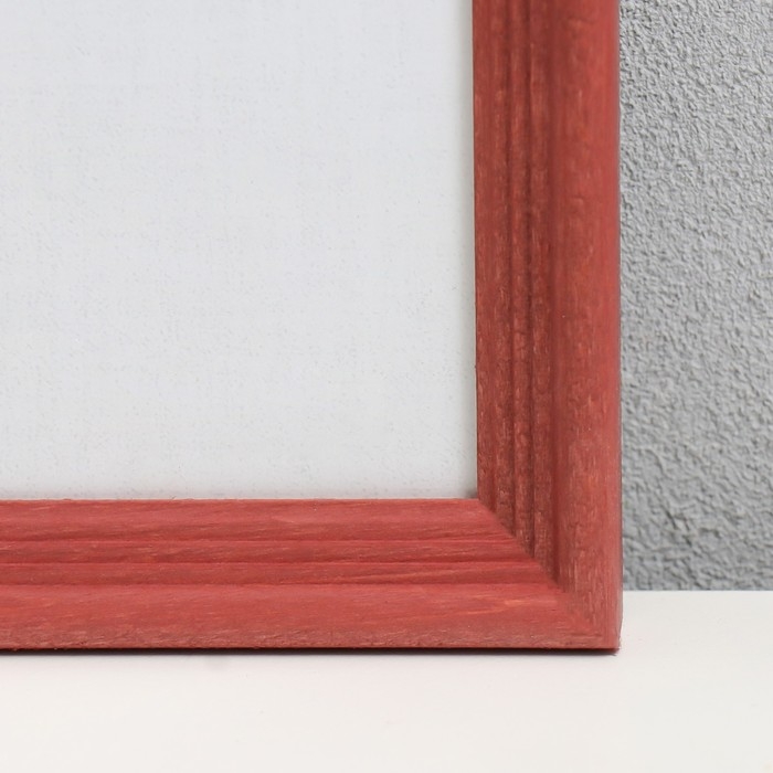 Фоторамка дерево "Image Art" С18 25х35 см,(стекло), красное дерево